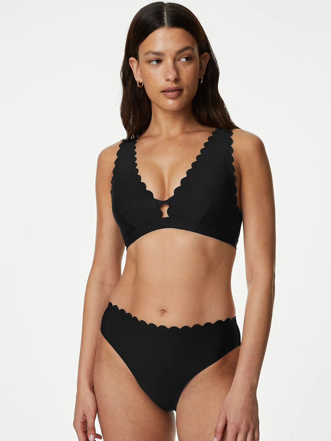 

Marks & Spencer Women Swim Briefs, Black