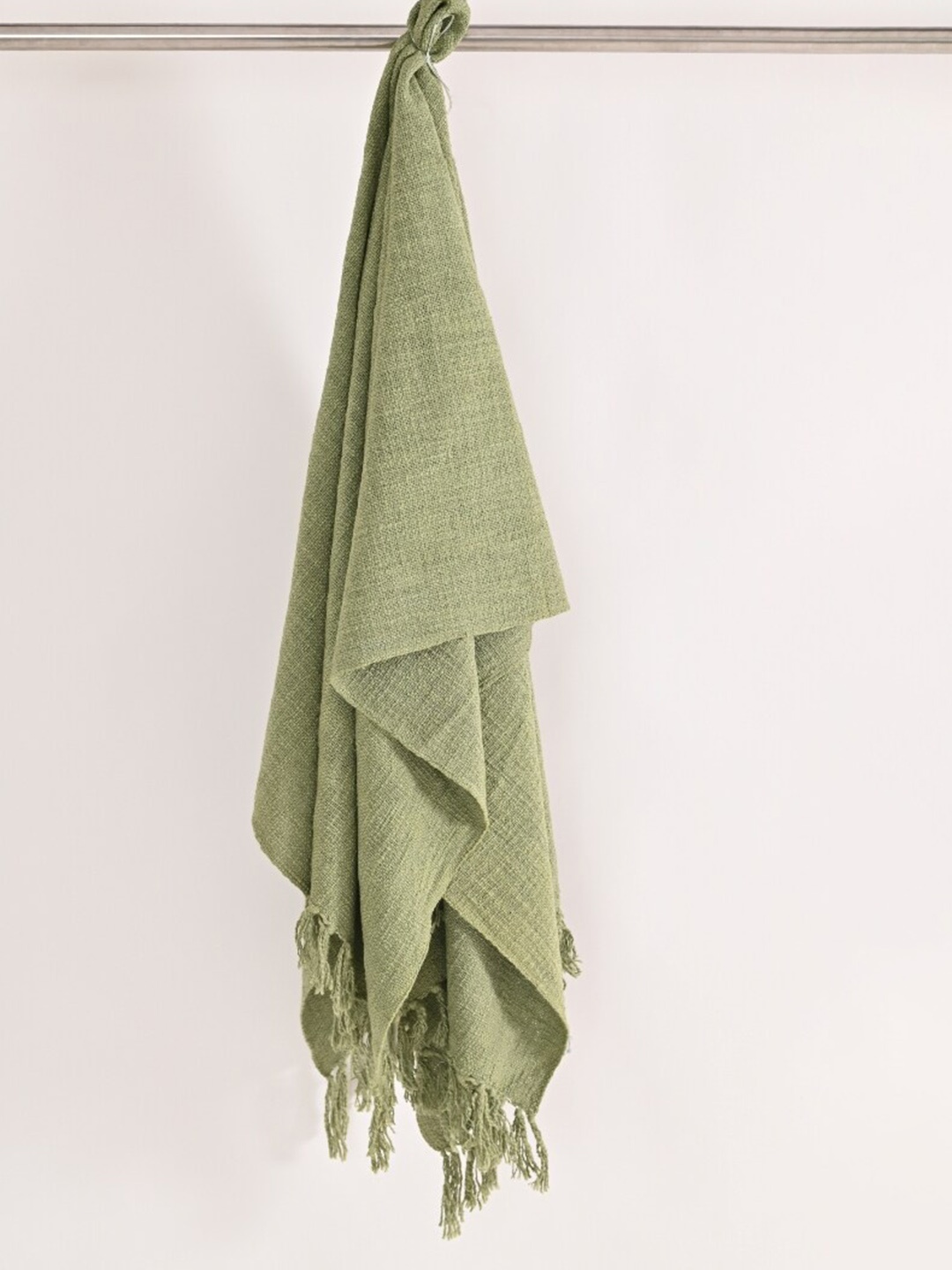 

Art Avenue SHAMROCK Green Cotton Throw