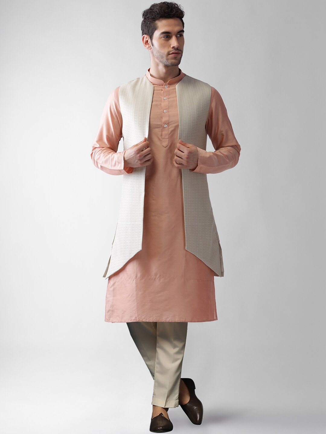 

KISAH Kurta With Trousers, Cream