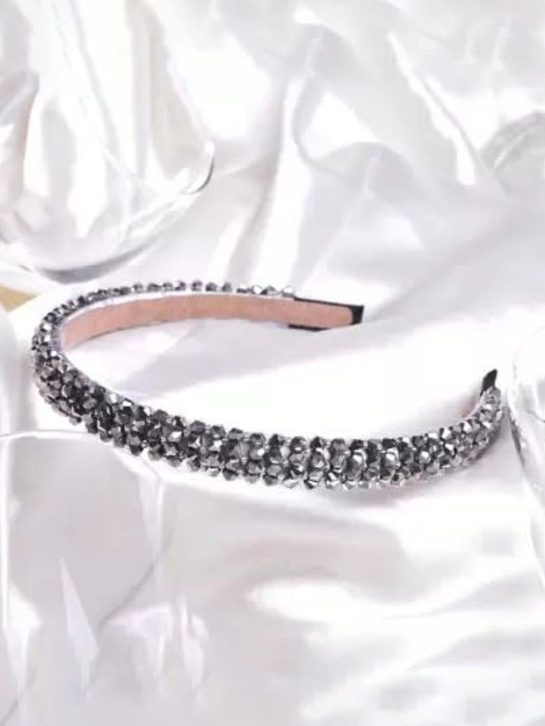 

DN CreationBlack Set of 2 Embellished Hairband, Gold