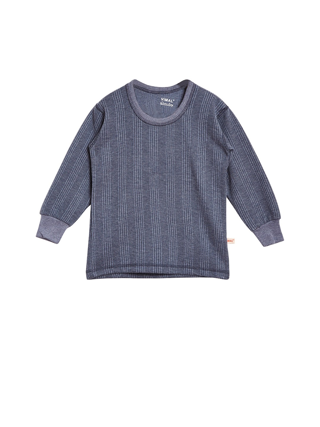 

VIMAL Boys Navy Blue Thermal Top