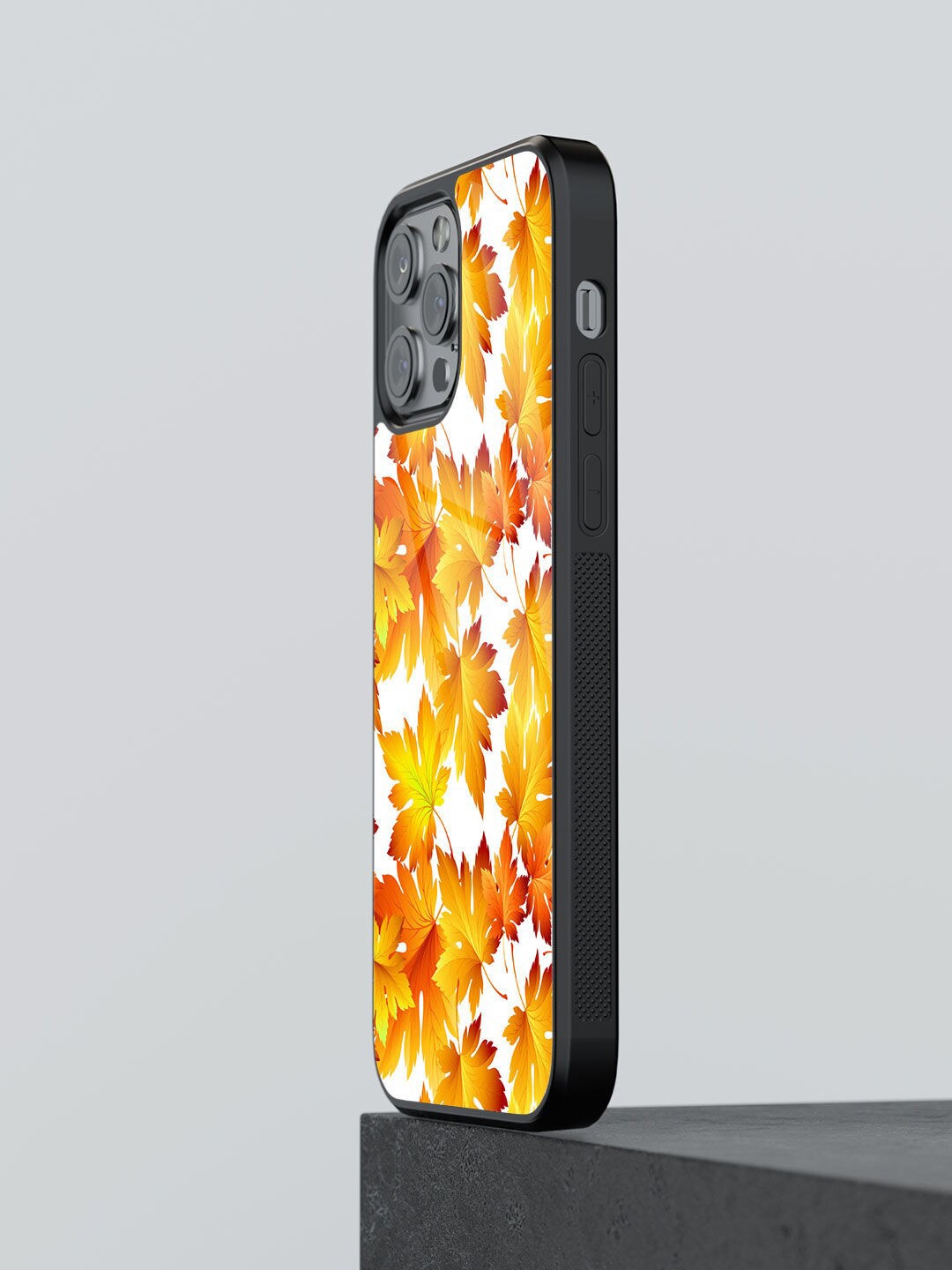 

macmerise SK Autumn Embrace Design iPhone 13 Pro Max Back Case, Yellow