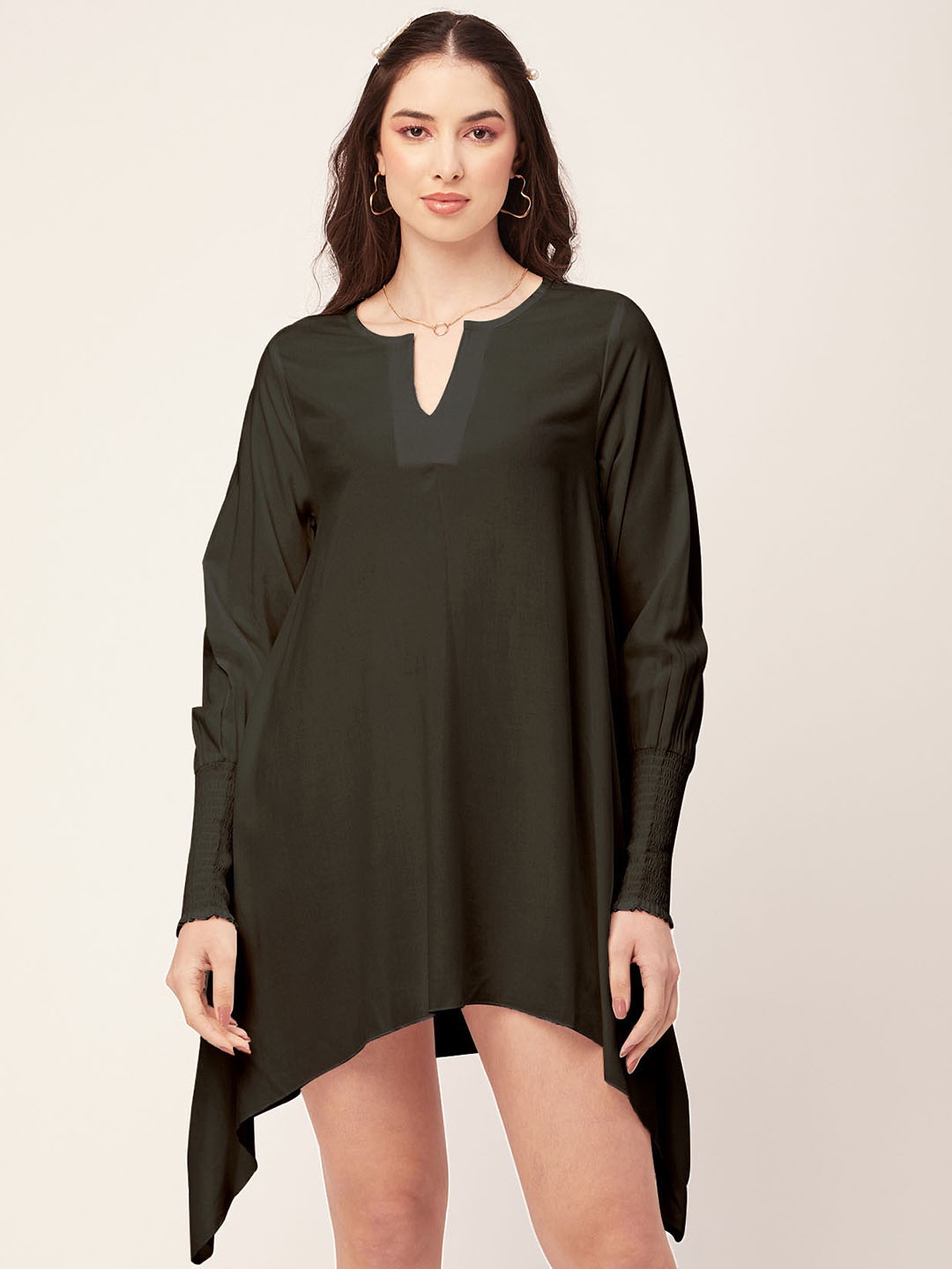 

Moomaya A-Line Mini Dress, Black