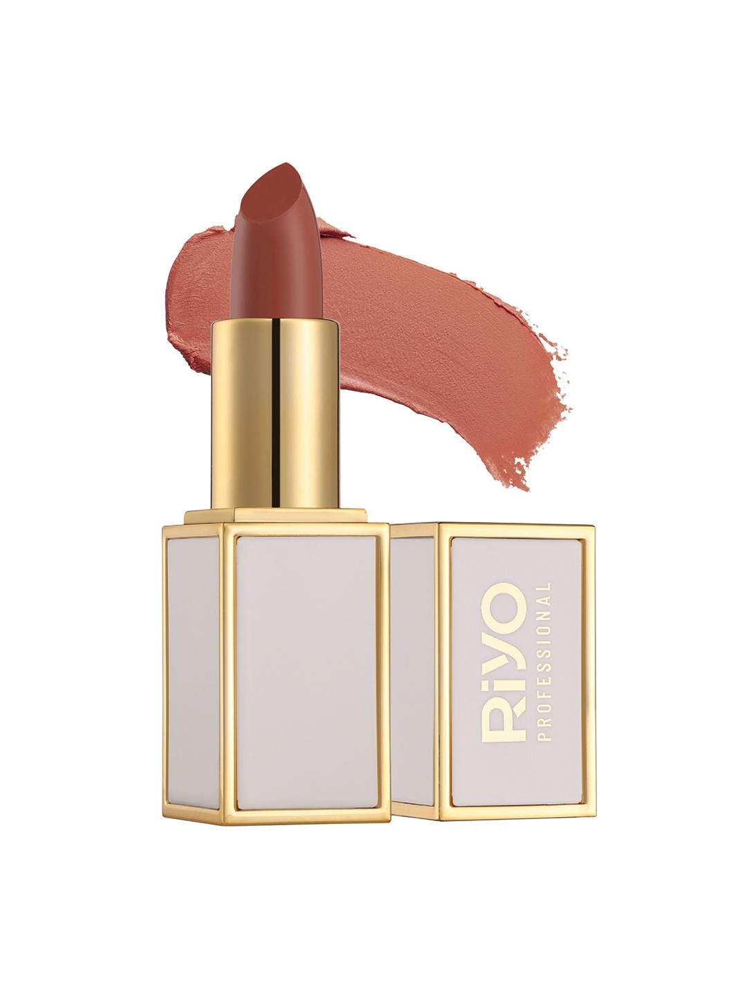 

Riyo Herbs Creme Matte Bullet Lipstick Finch - Dove 312, Nude