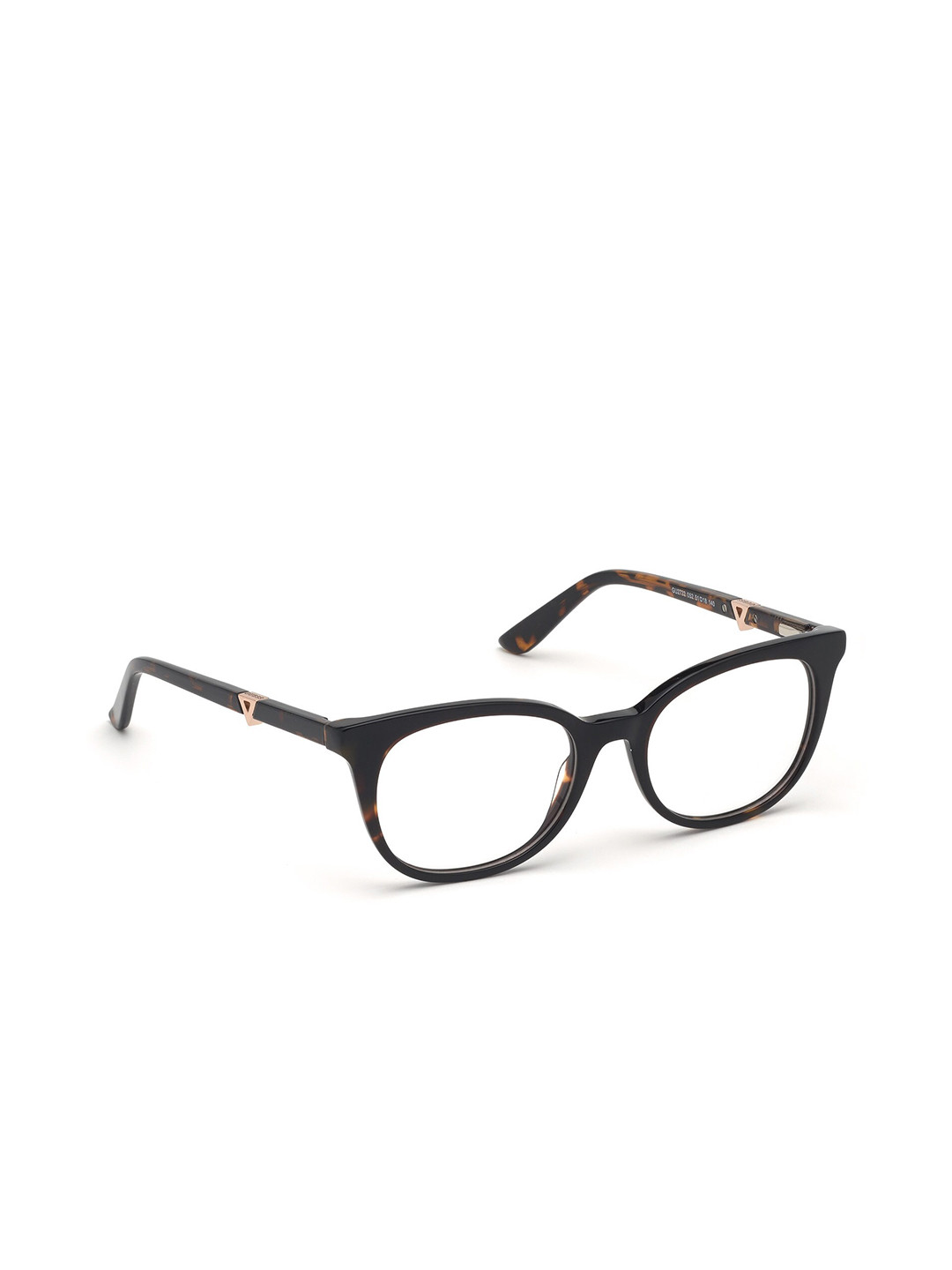 

GUESS Women Full Rim Square Frames, Brown