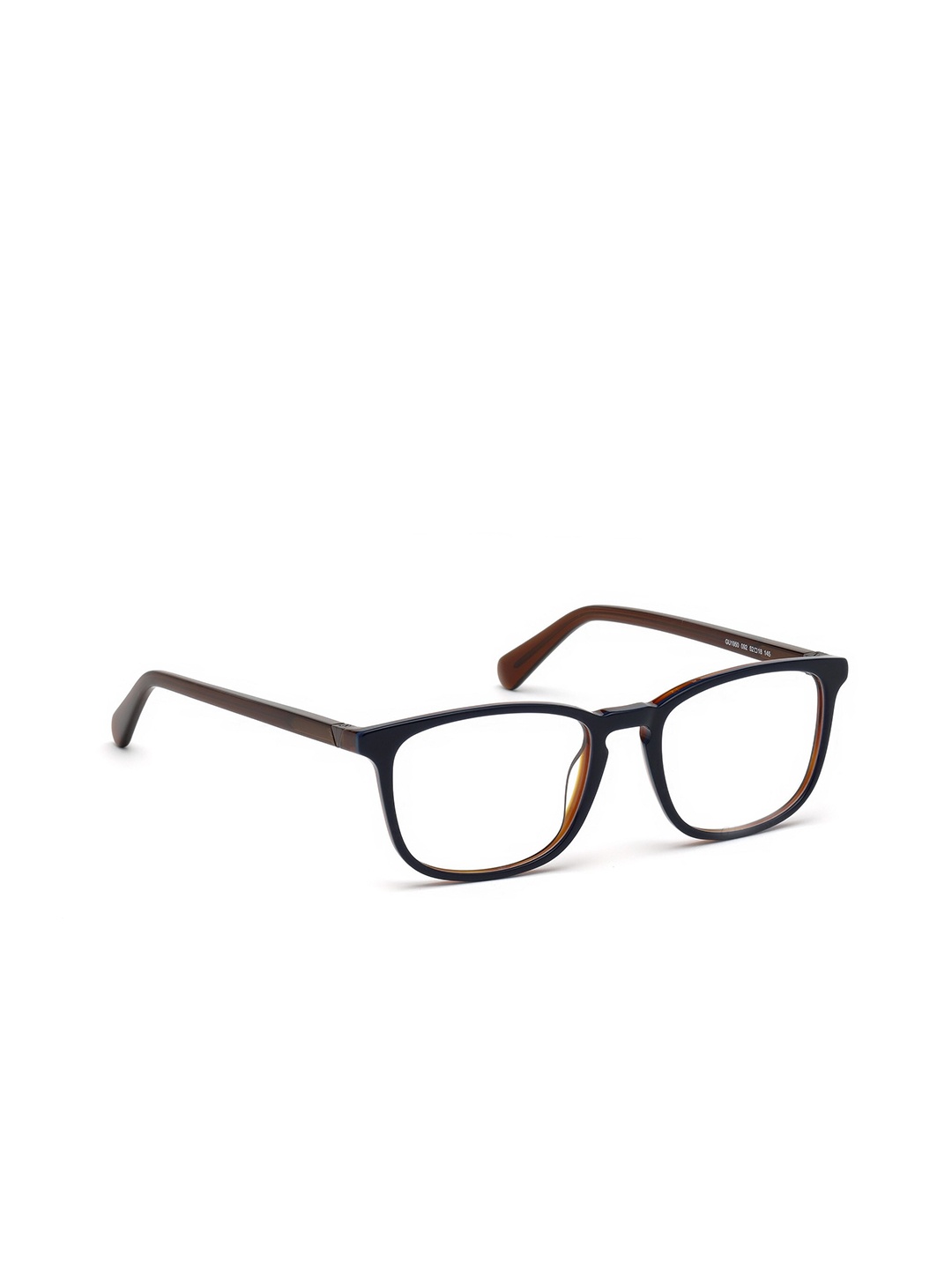 

GUESS Men Full Rim Rectangle Frames, Blue