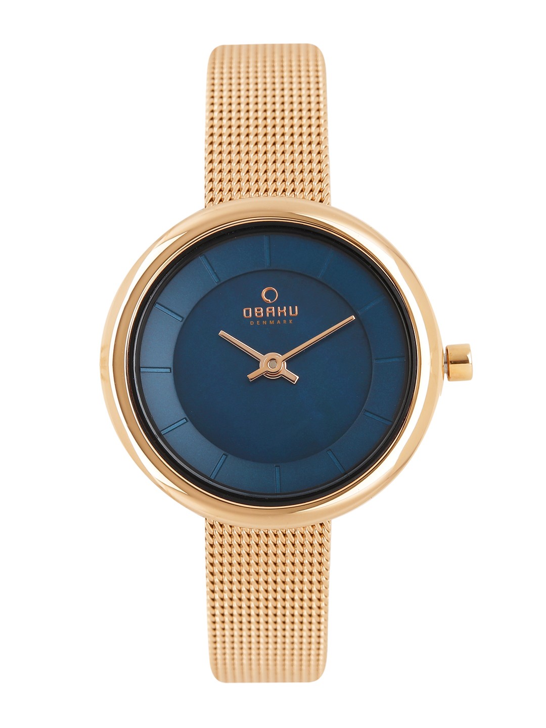 

Obaku Women Rose Analogue Watch V146LXVLMV, Blue
