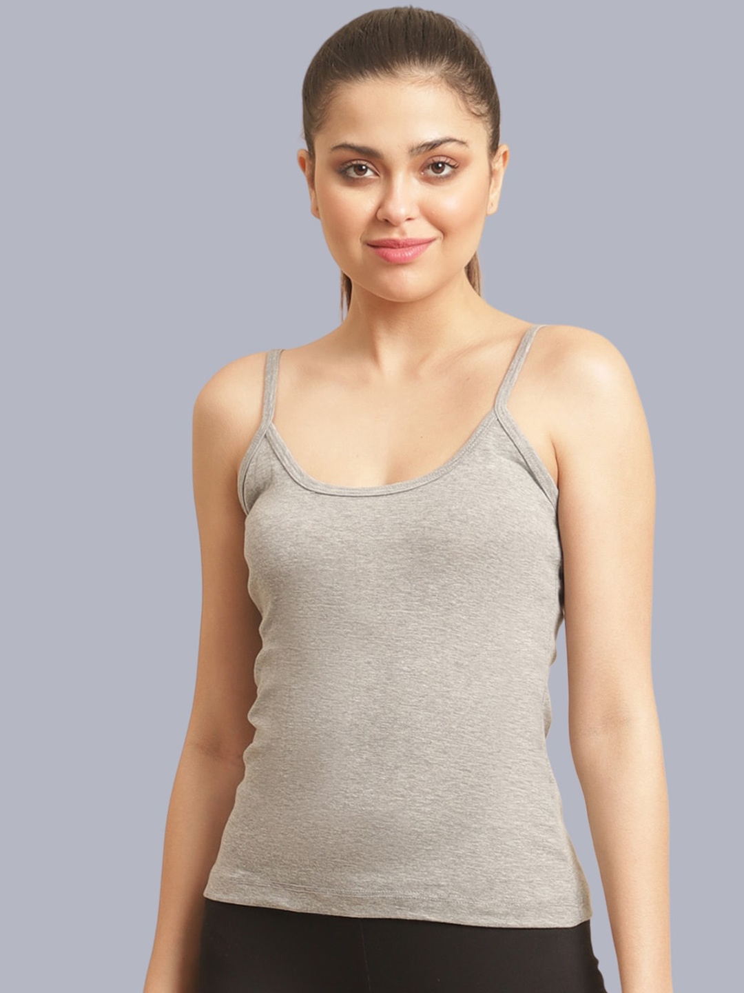 

FBAR Non-Padded Cotton Camisoles, Grey
