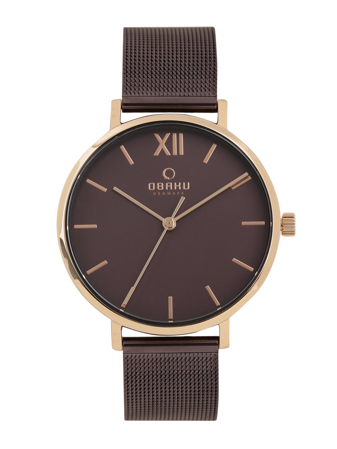 

Obaku Women Brown Analogue Watch V209LXVNMN