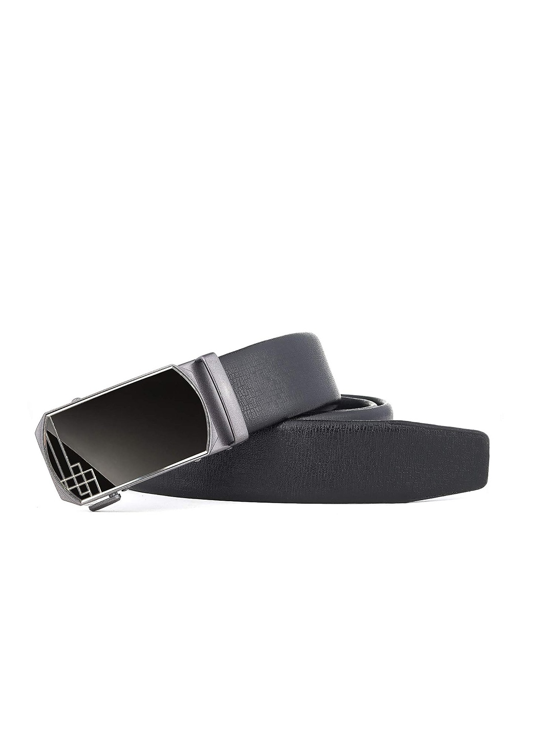 

Zacharias Men Textured Belt, Black