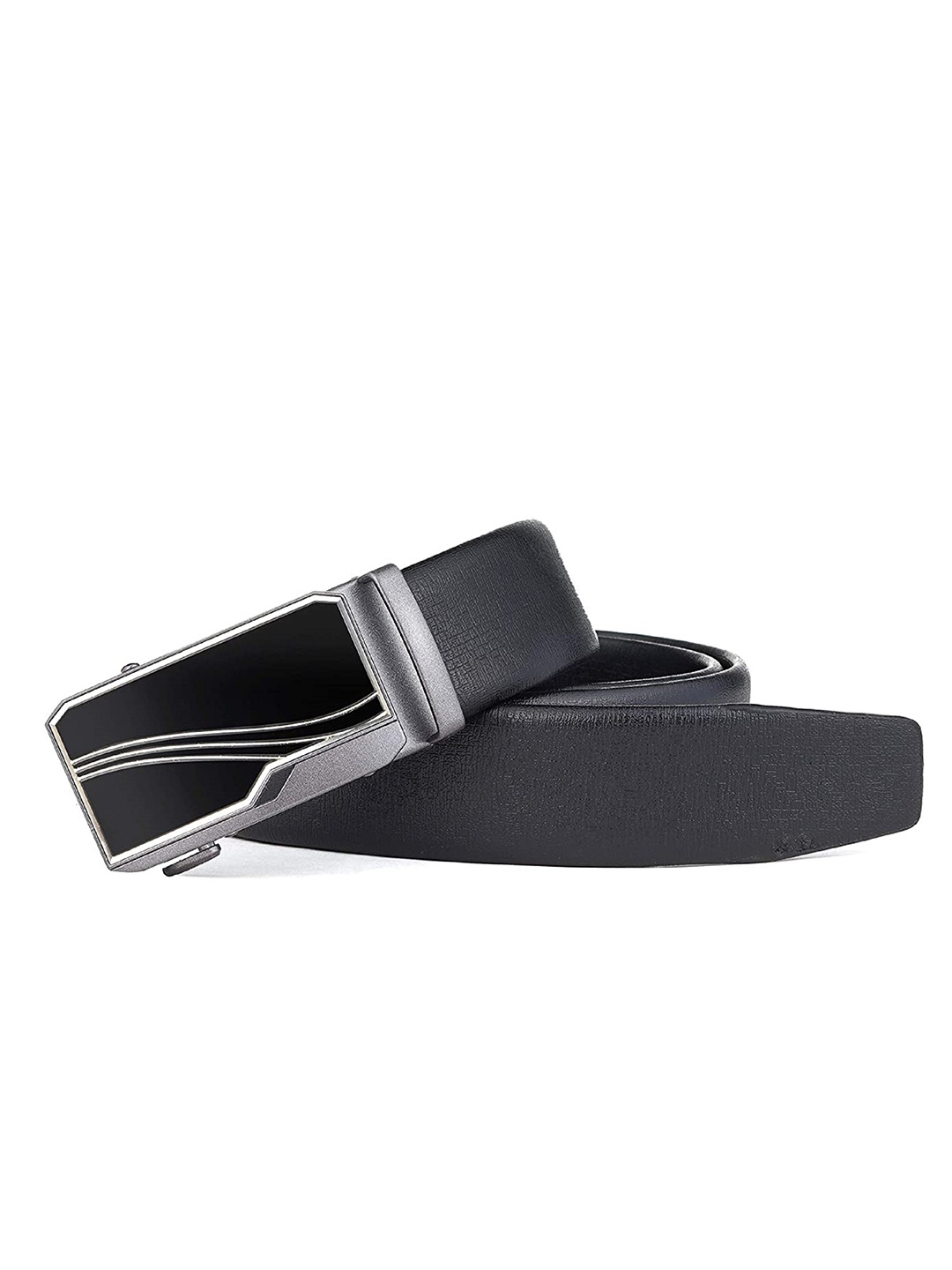 

Zacharias Men Textured Belt, Black