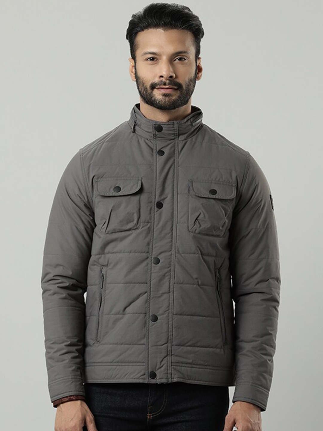 

Indian Terrain Lightweight Puffer Jacket, Grey