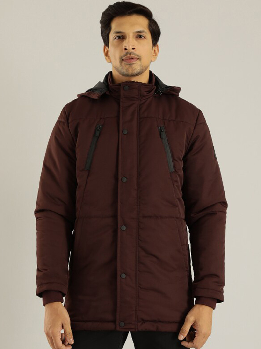 

Indian Terrain Lightweight Padded Jacket, Brown