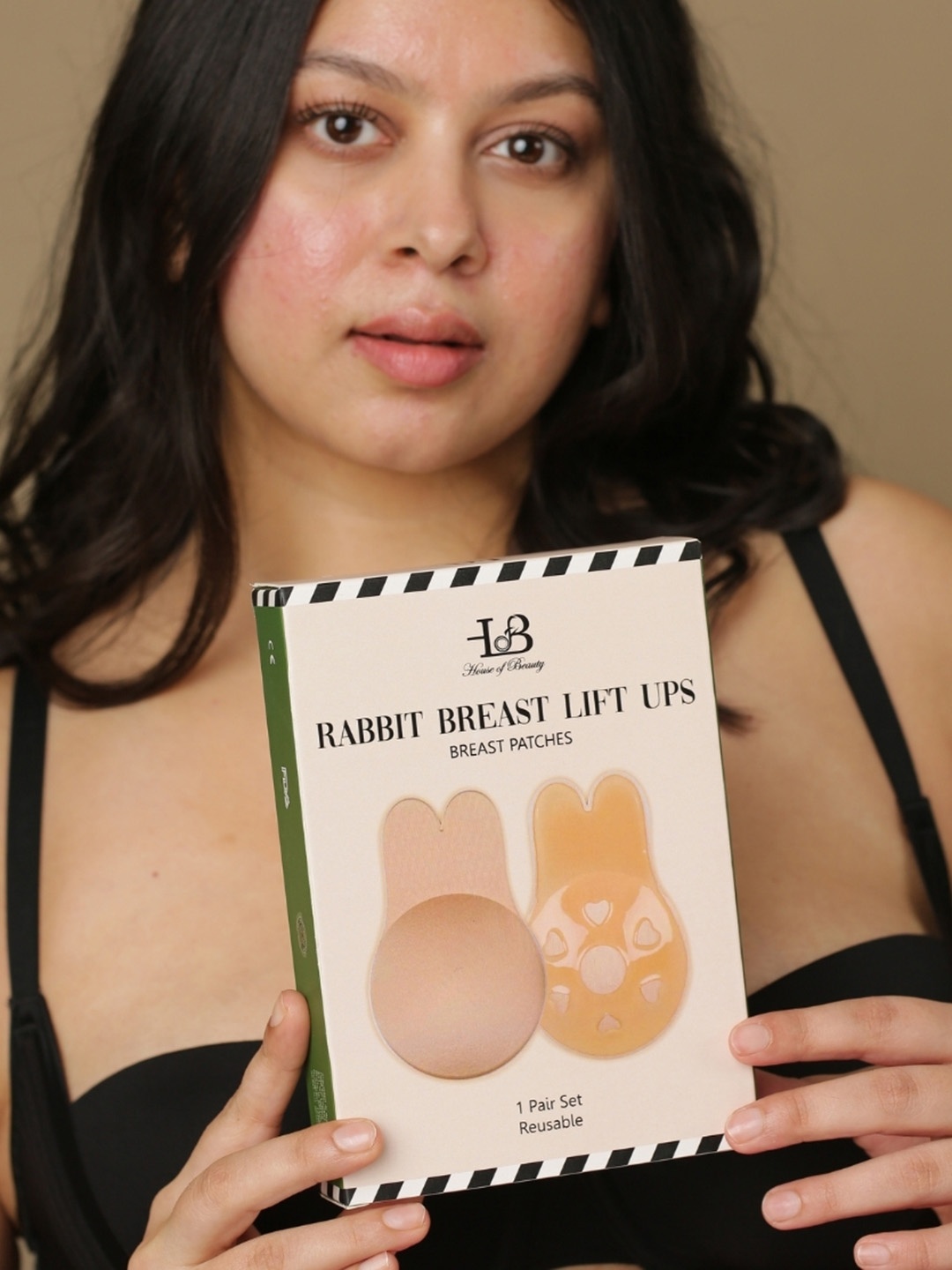 

House Of Beauty Rabbit Breast Lift-Ups, Nude