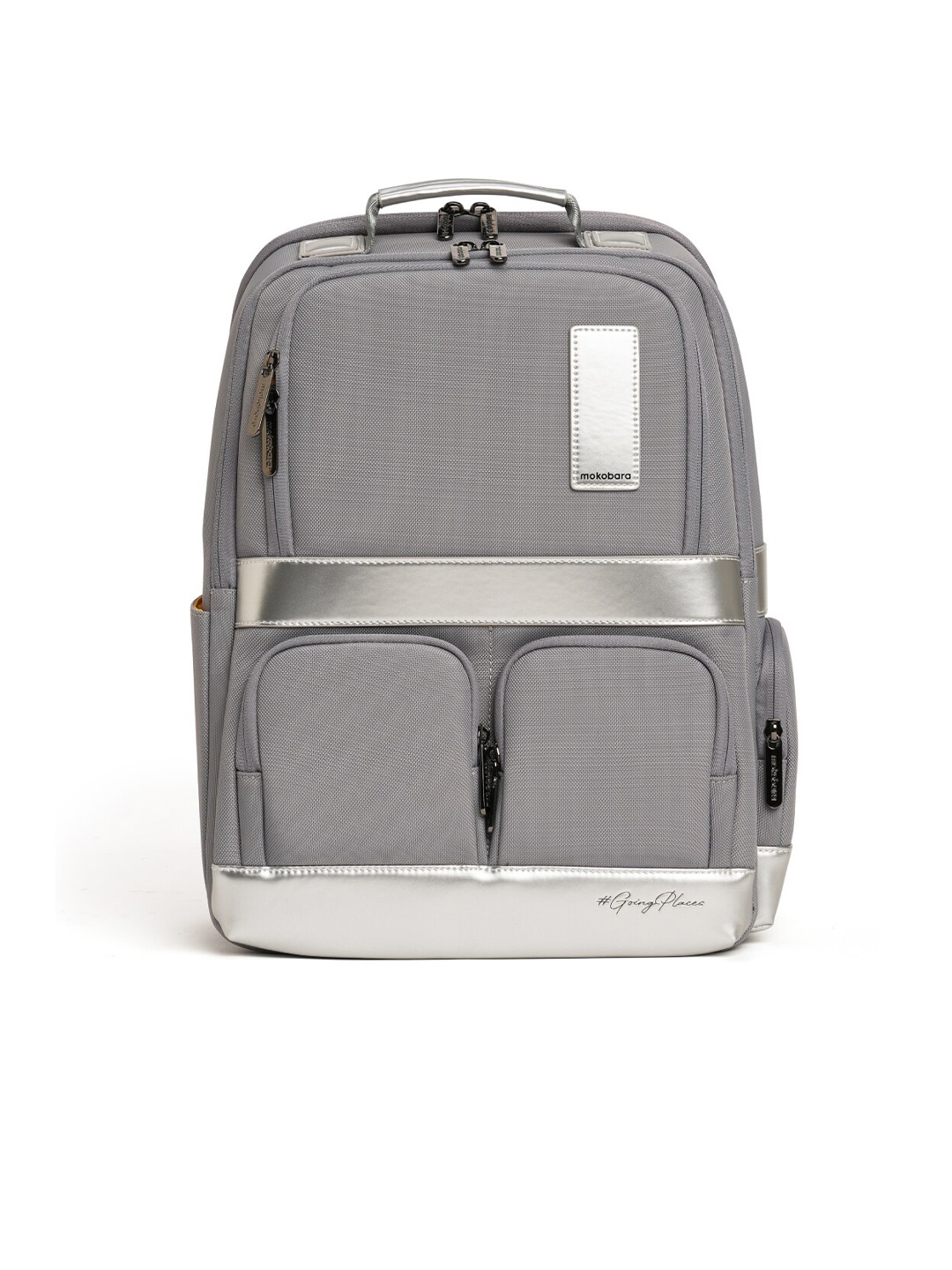 

MOKOBARA Unisex Work 16 Inch Laptop Backpack, Silver