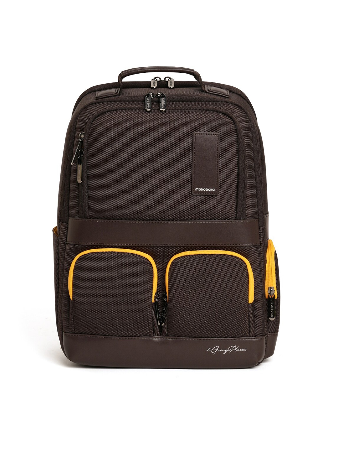 

MOKOBARA Padded Ergonomic Water Resistant Work Backpack, Brown
