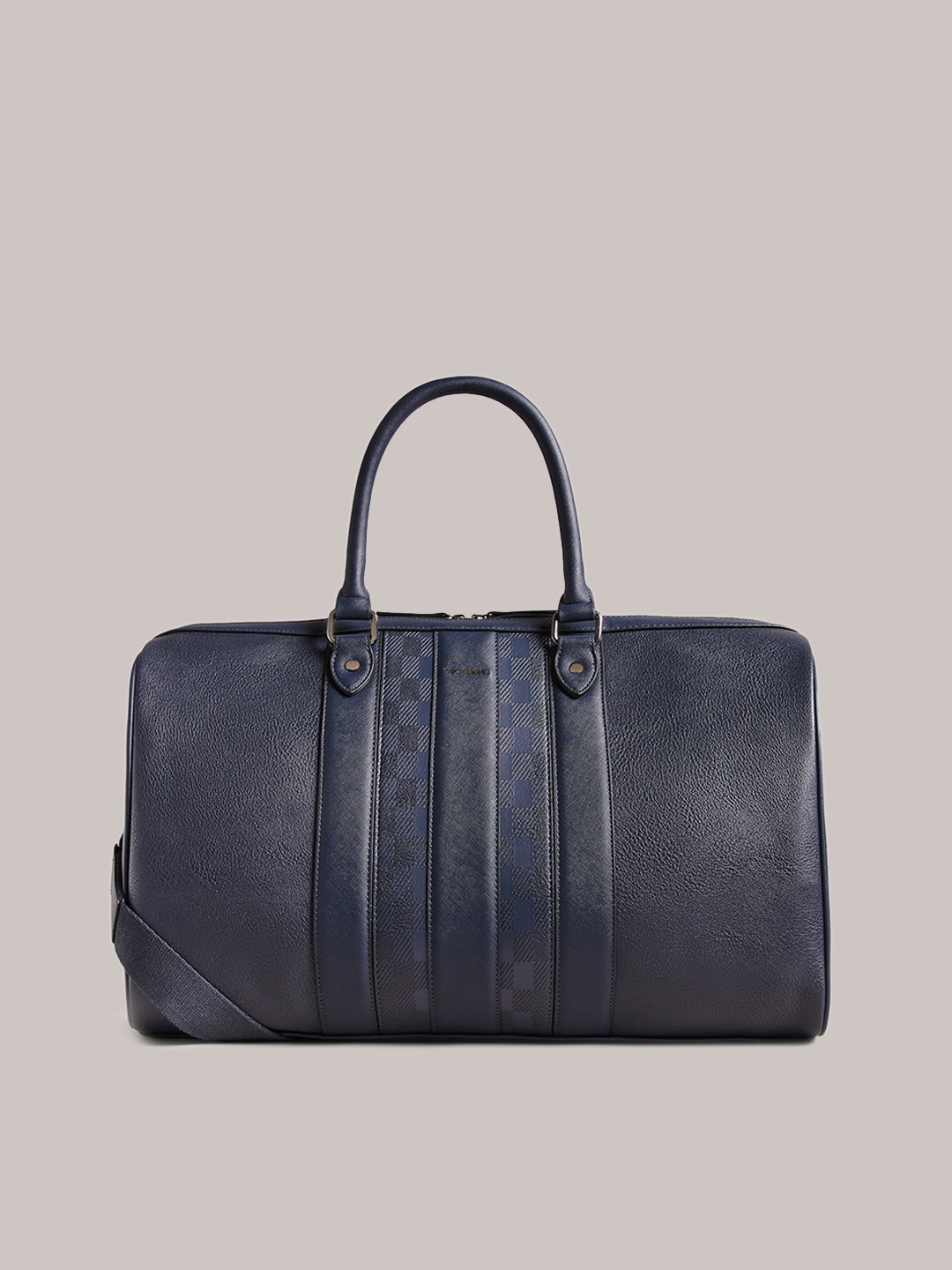 

Ted Baker Men Textured Structured Handheld Bag, Navy blue