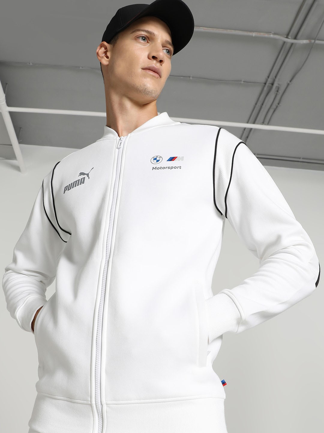 

PUMA Motorsport Long Sleeves Knitted Jacket, White