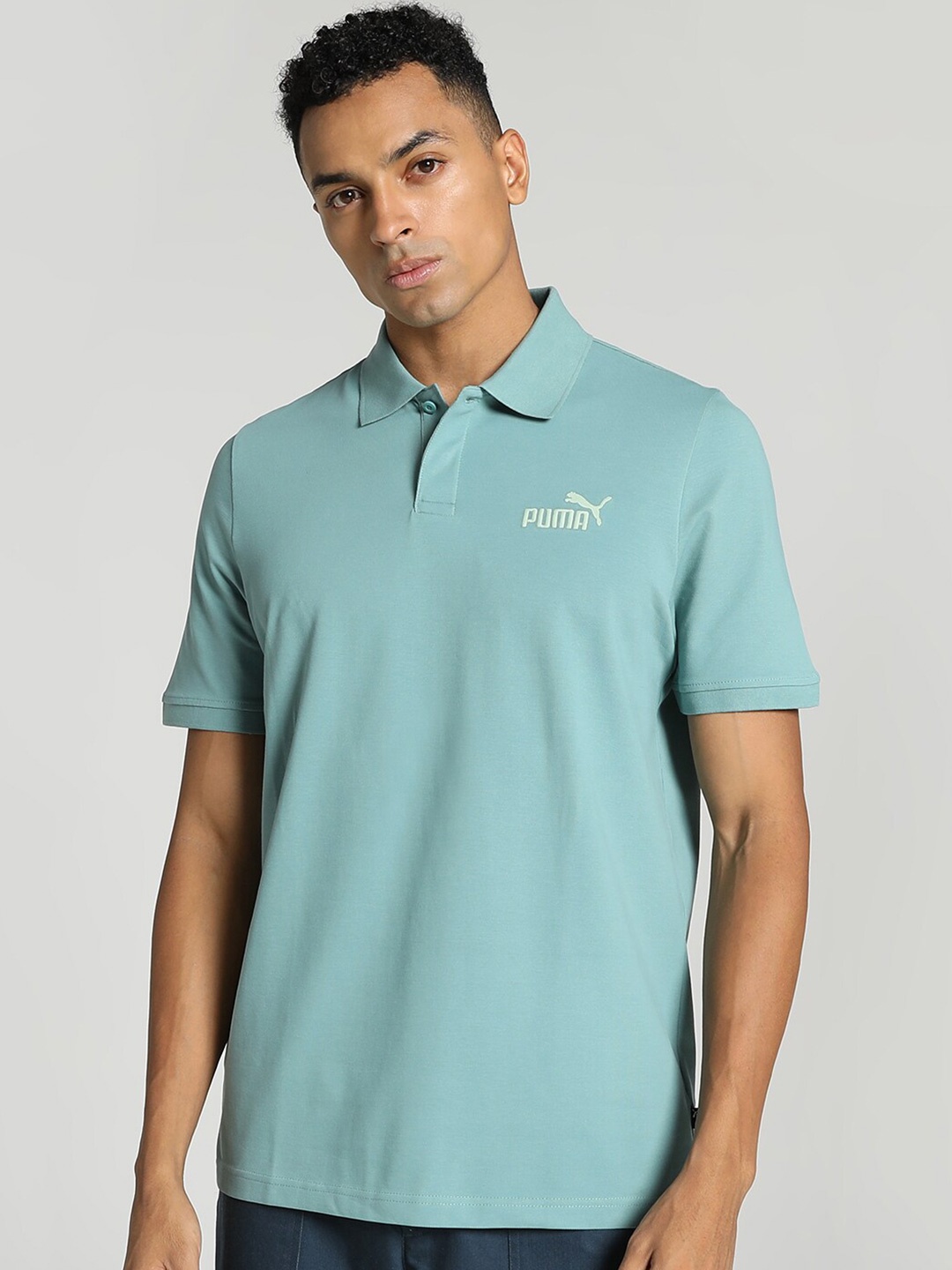 

Puma Essential ELEVATED Regular Fit Polo T-shirt, Blue