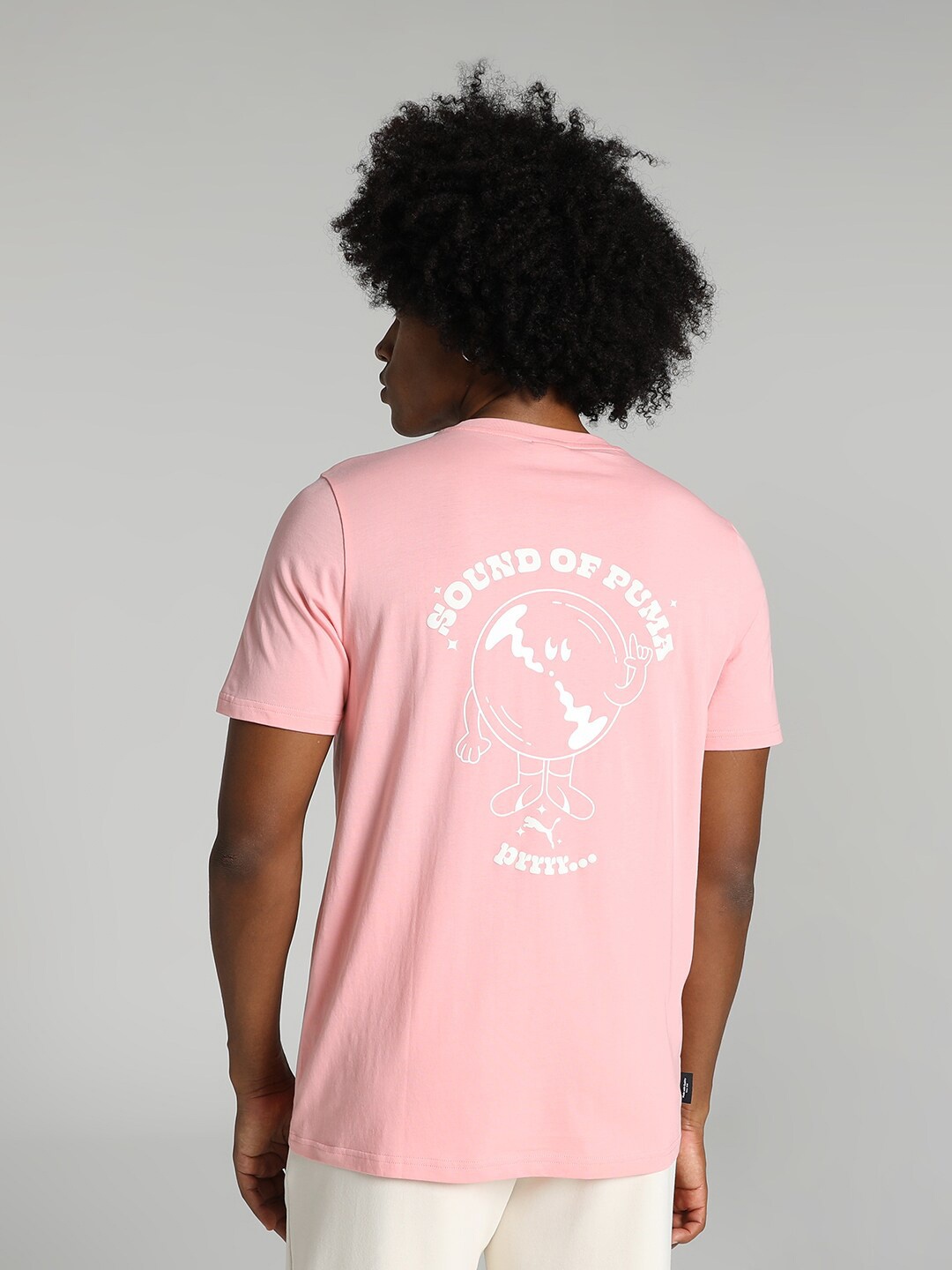 

Puma SOUND OF PUMA Graphic T-shirt, Pink