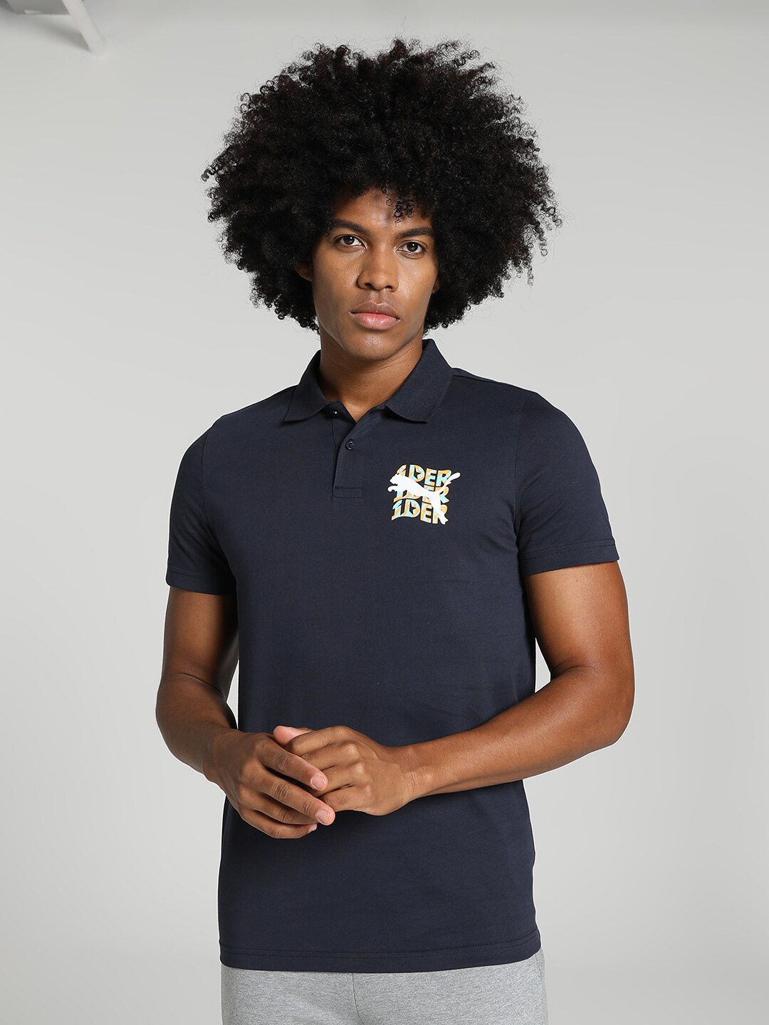 

Puma PUMAx1DER Graphic Men's Slim Fit T-Shirt, Blue