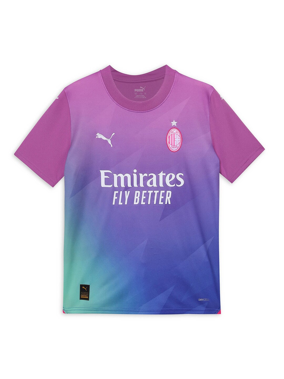 

Puma Kids Colourblocked T-Shirt, Purple