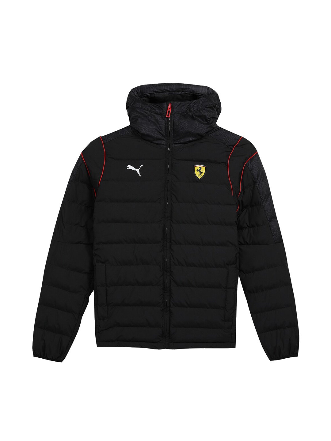 

PUMA Kids Hooded Padded Jacket, Black