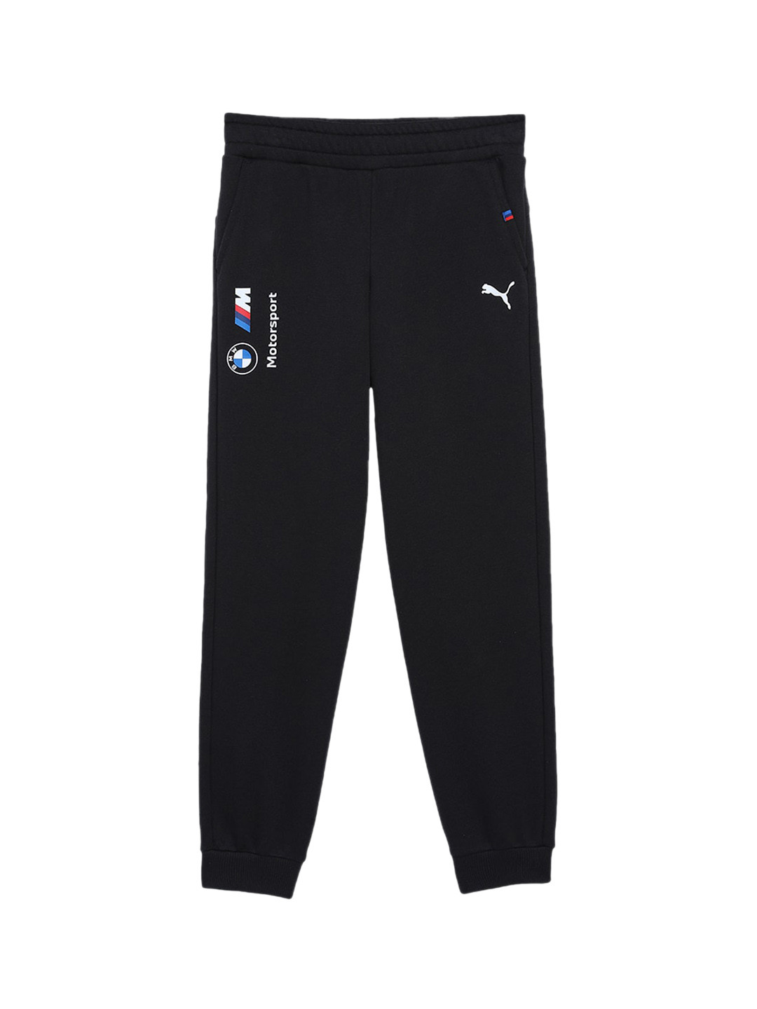 

PUMA Motorsport Kids Regular Fit Mid Rise BMW M Motorsport Youth Joggers, Black