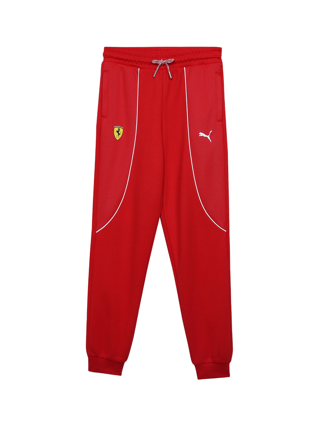 

PUMA Motorsport Kids Mid-Rise Joggers, Red