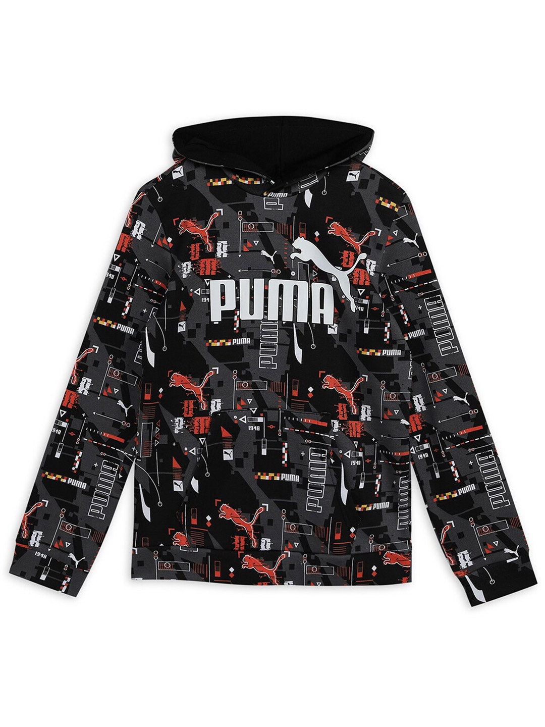 

Puma Ess+ Futureverse Boys Graphic Printed Sweatshirt, Black