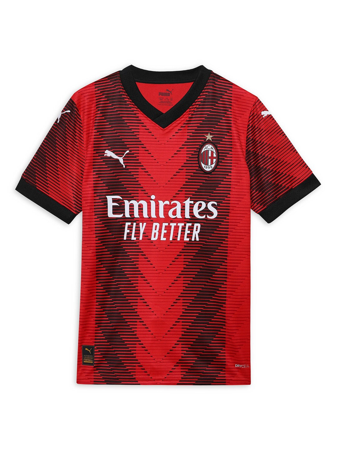 

Puma AC Milan 23/24 Youth Kids Printed T-Shirt, Red