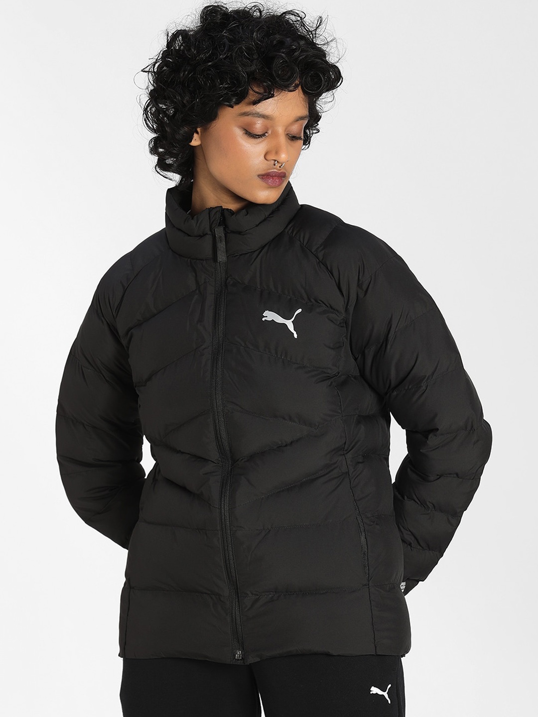 

Puma Women WarmCell Lightweight Slim Down Puffer Jacket, Black