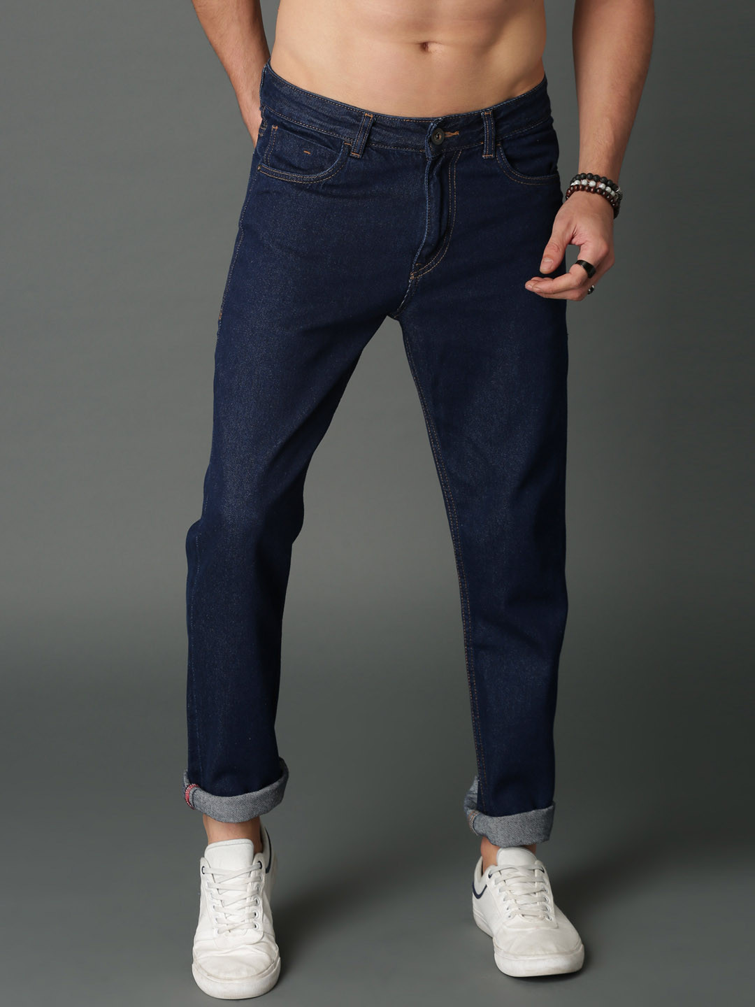 

Roadster Men Blue Slim Fit Mid-Rise Clean Look Jeans