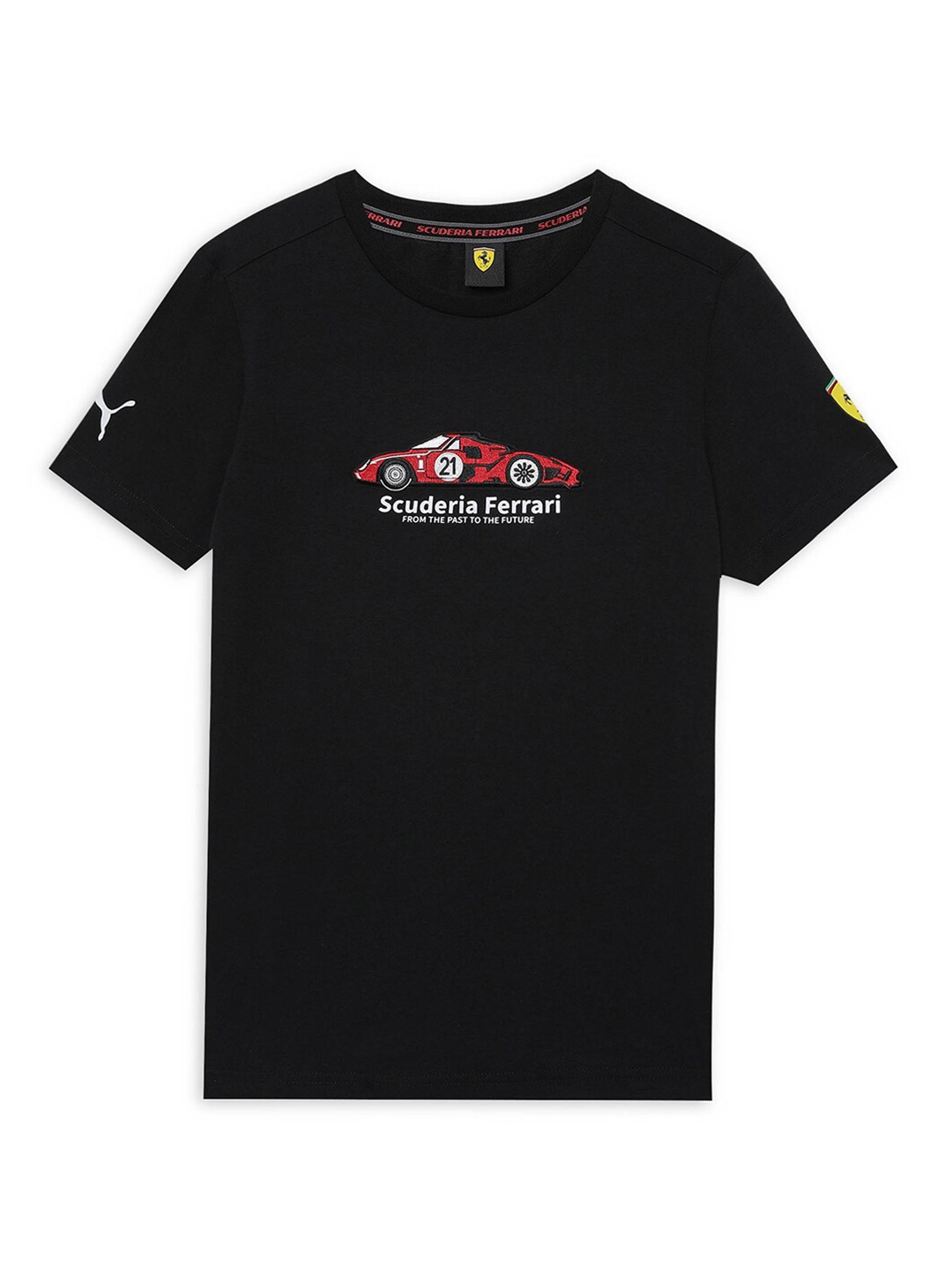 

PUMA Motorsport Kids Scuderia Ferrari Youth Motorsport T-shirt, Black