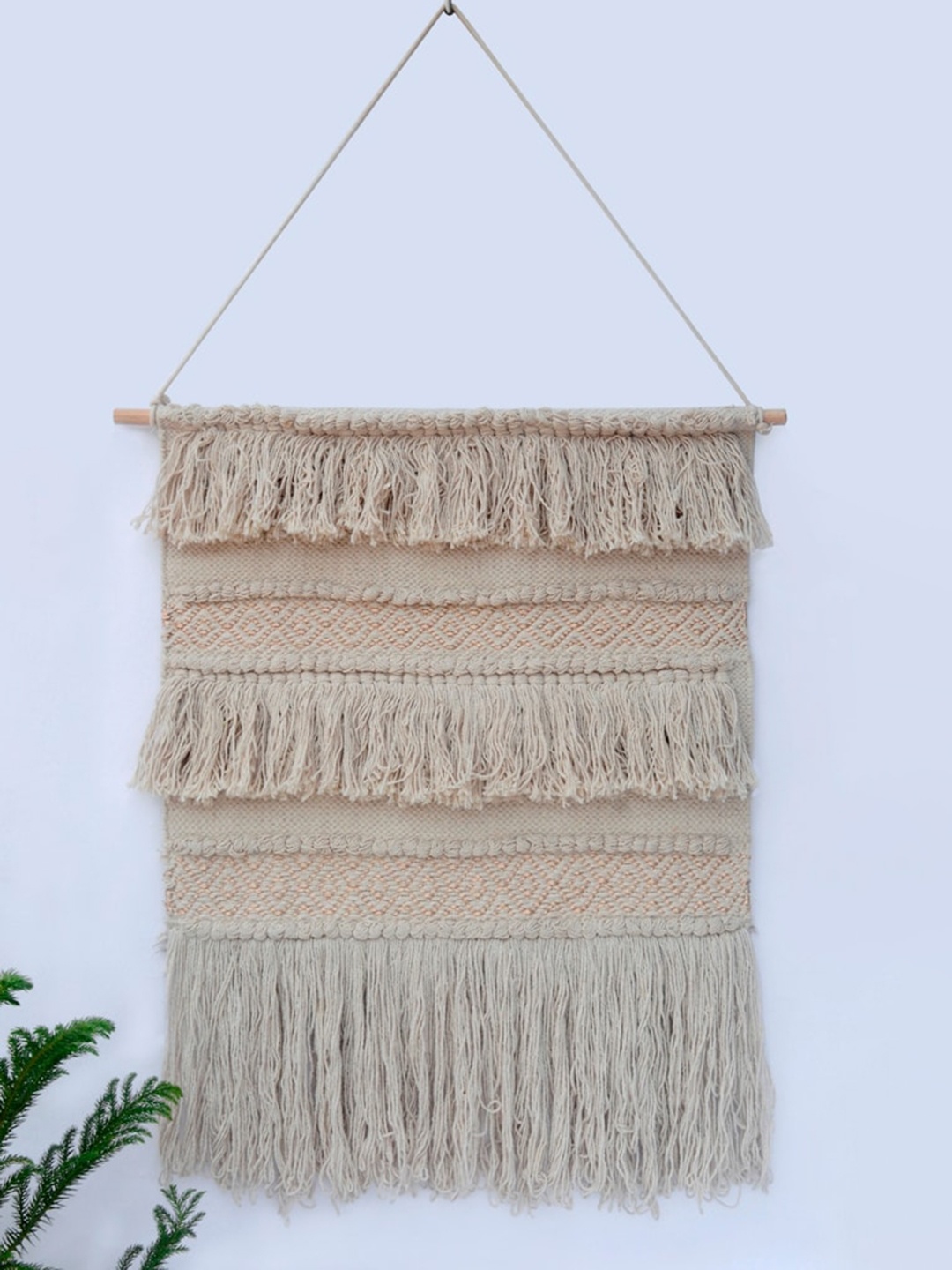 

Art Avenue Beige Cotton Wall Hanging