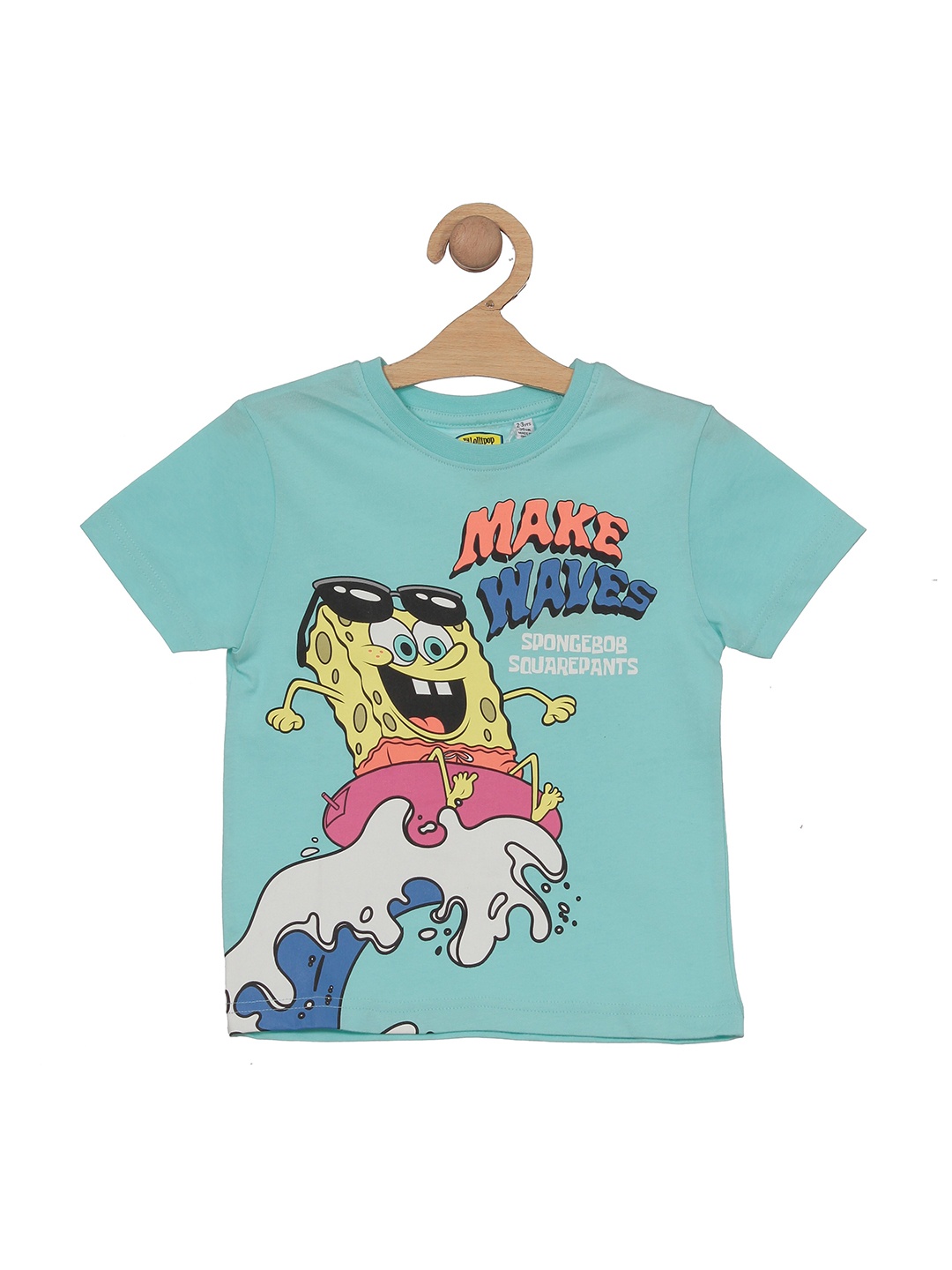 

Lil Lollipop Kids Graphic Printed Pure Cotton T-shirt, Green