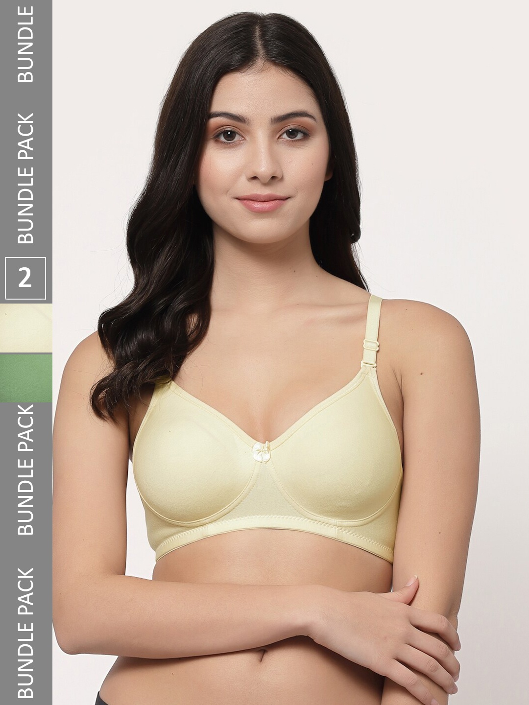 

Docare Full Coverage Seamless Lightly Padded Cotton T-shirt Bra With All Day Confort, Yellow