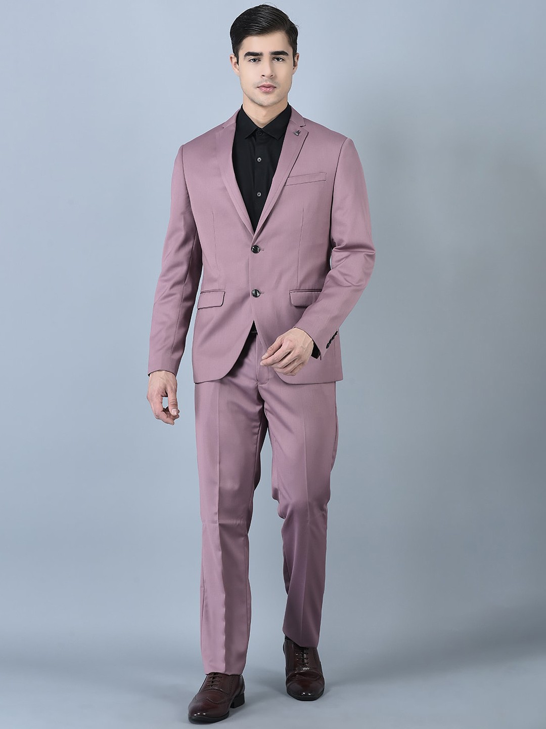 

CANOE Men Two-Piece Single-Breasted Tailored-Fit Formal Suit, Pink