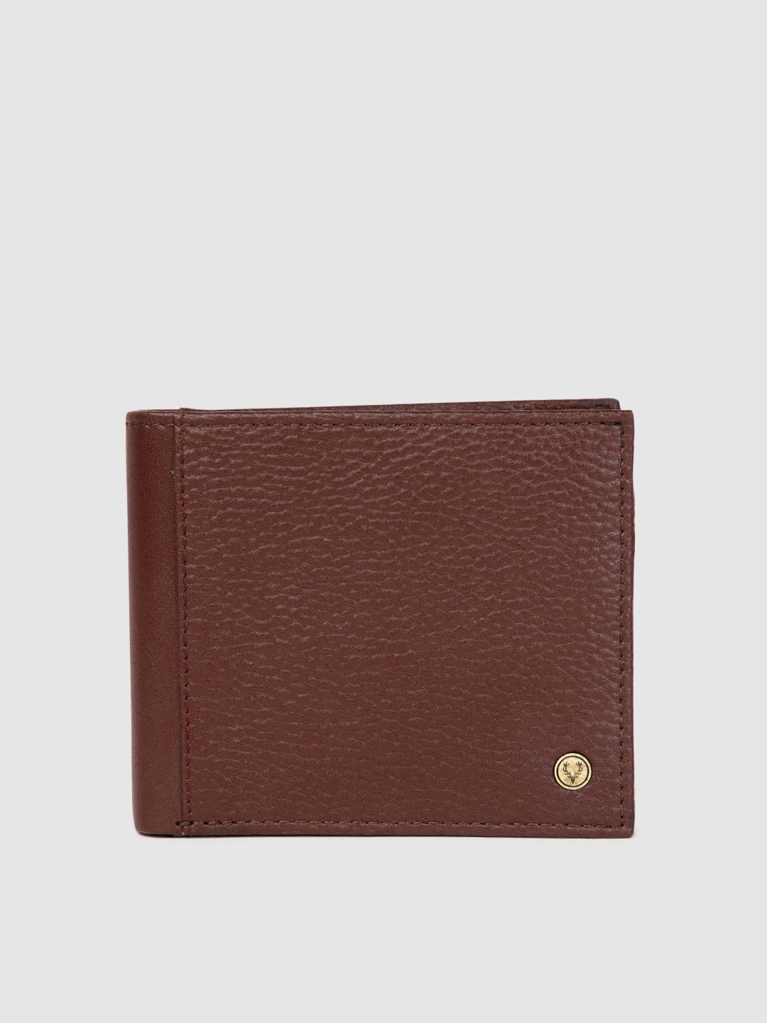 

Allen Solly Men Solid Two Fold Wallet, Brown