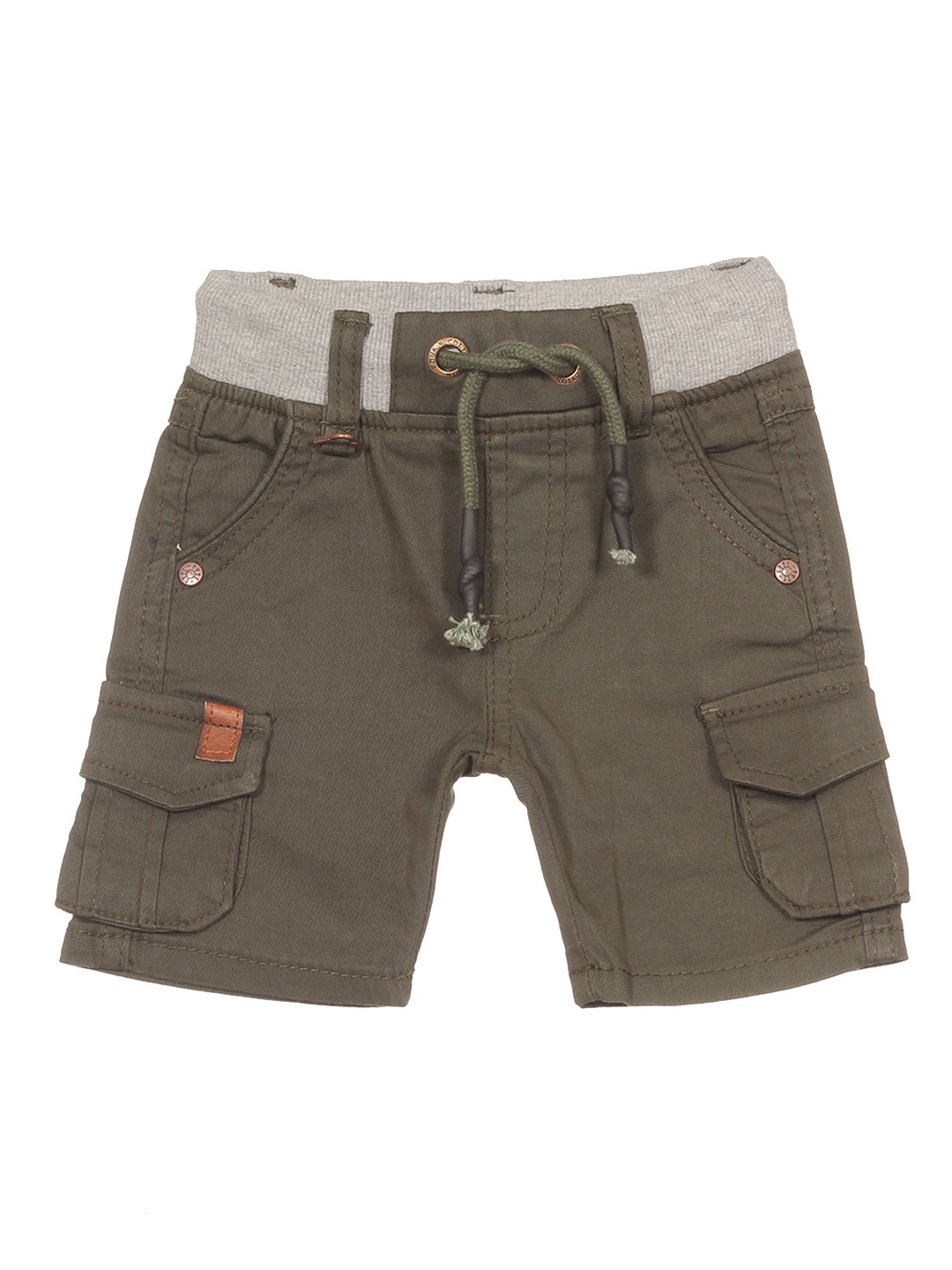 

Lil Lollipop Unisex Kids Mid-Rise Outdoor Regular Shorts, Green
