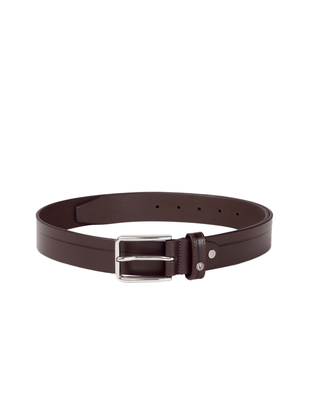 

Allen Solly Men Solid Leather Belt, Brown