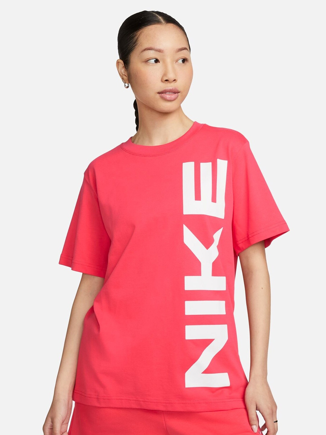 

Nike Printed Loose-Fit Air T-Shirt, Red