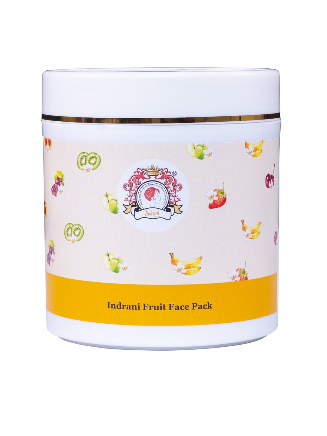 

Indrani Cosmetics Fruit Face Pack - 500 g, White