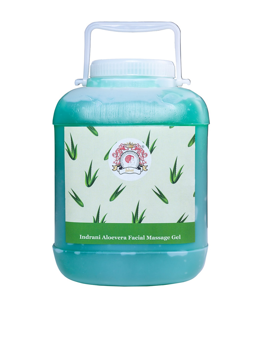 

Indrani Cosmetics Alovera Facial Massage Gel - 5 Kg, Green