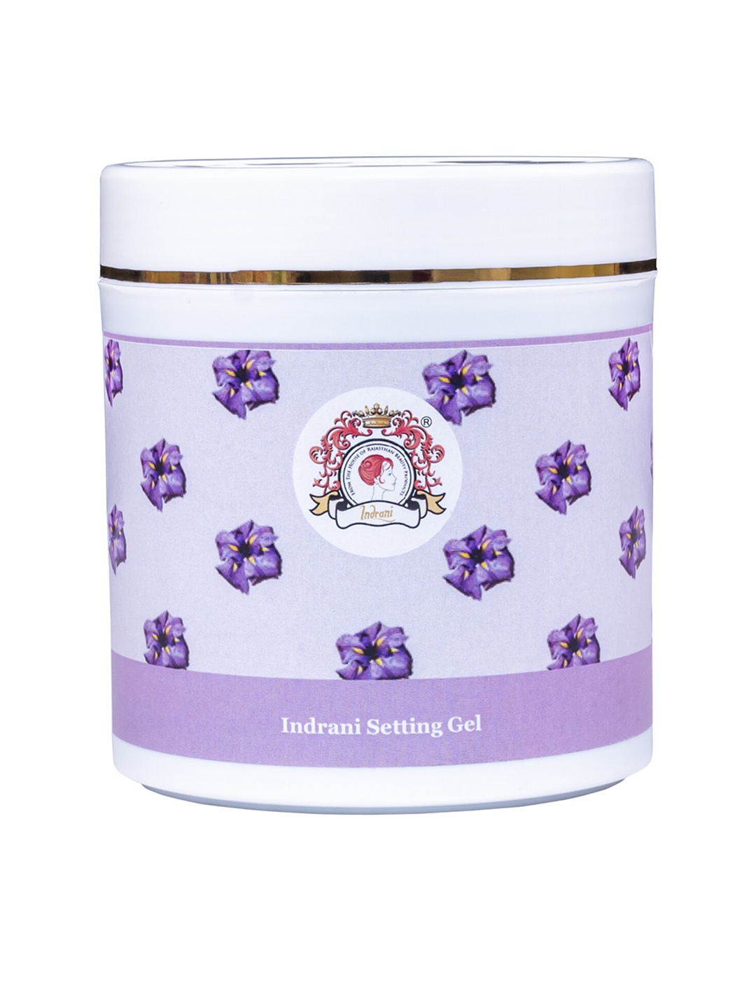 

Indrani Setting Gel For All Hair Types - 500 g, Purple