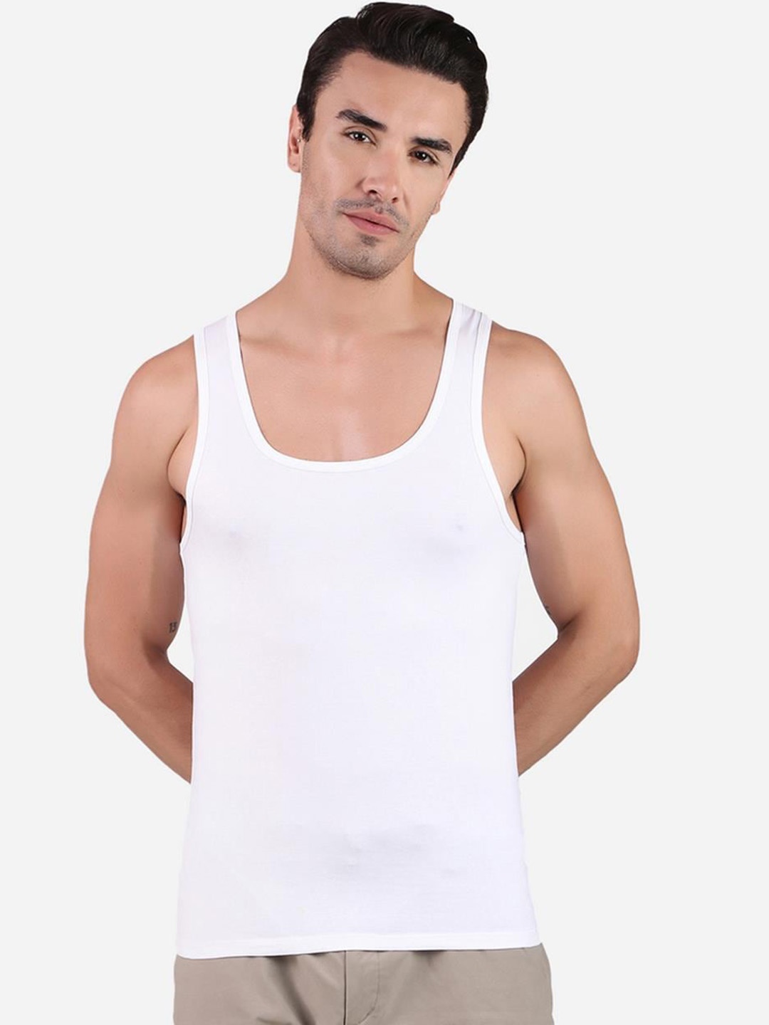 

FREECULTR Pack Of 2 Organic Cotton Innerwear, White