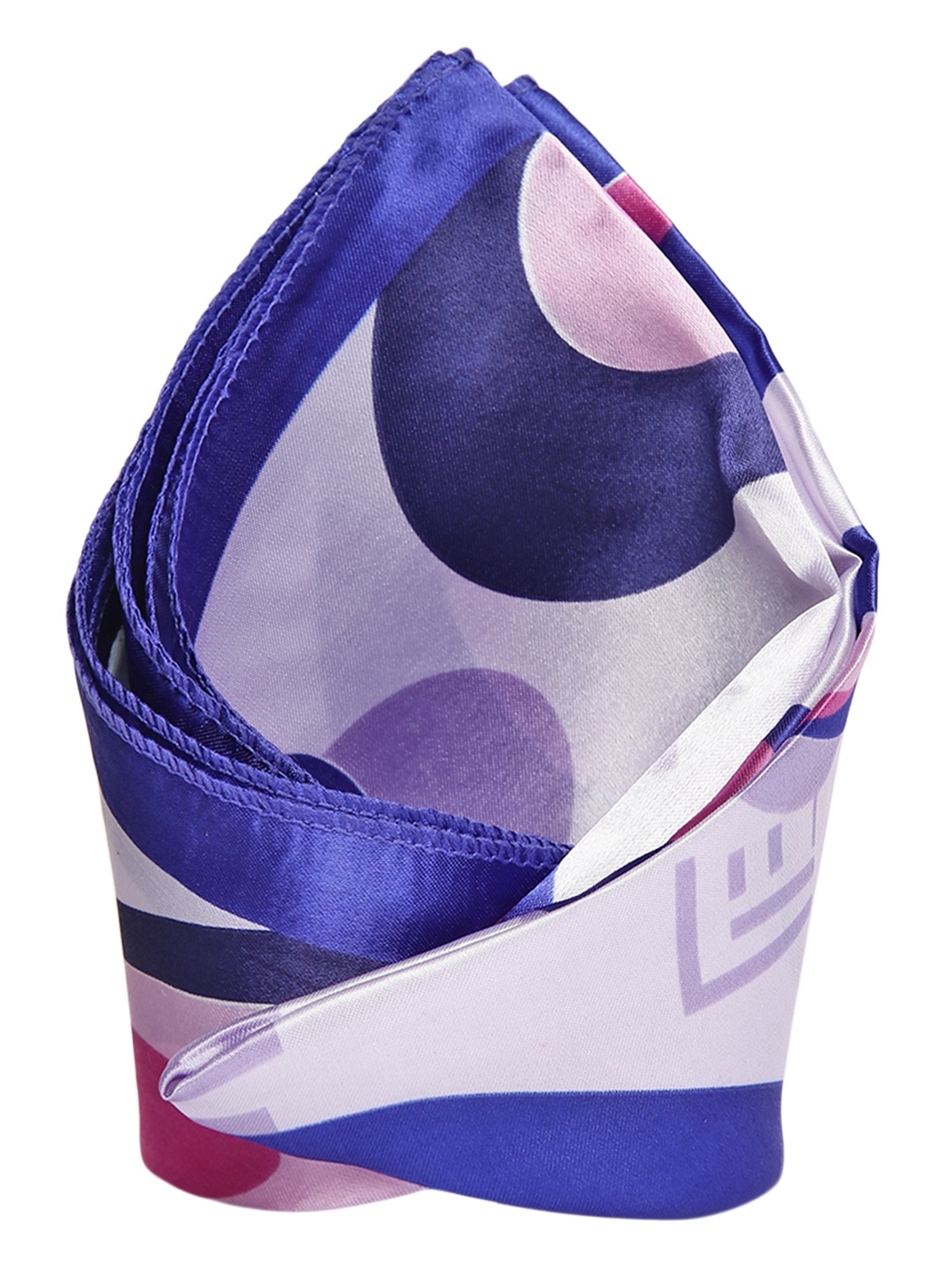 

Alvaro Castagnino Men Blue & Pink Printed Pocket Square