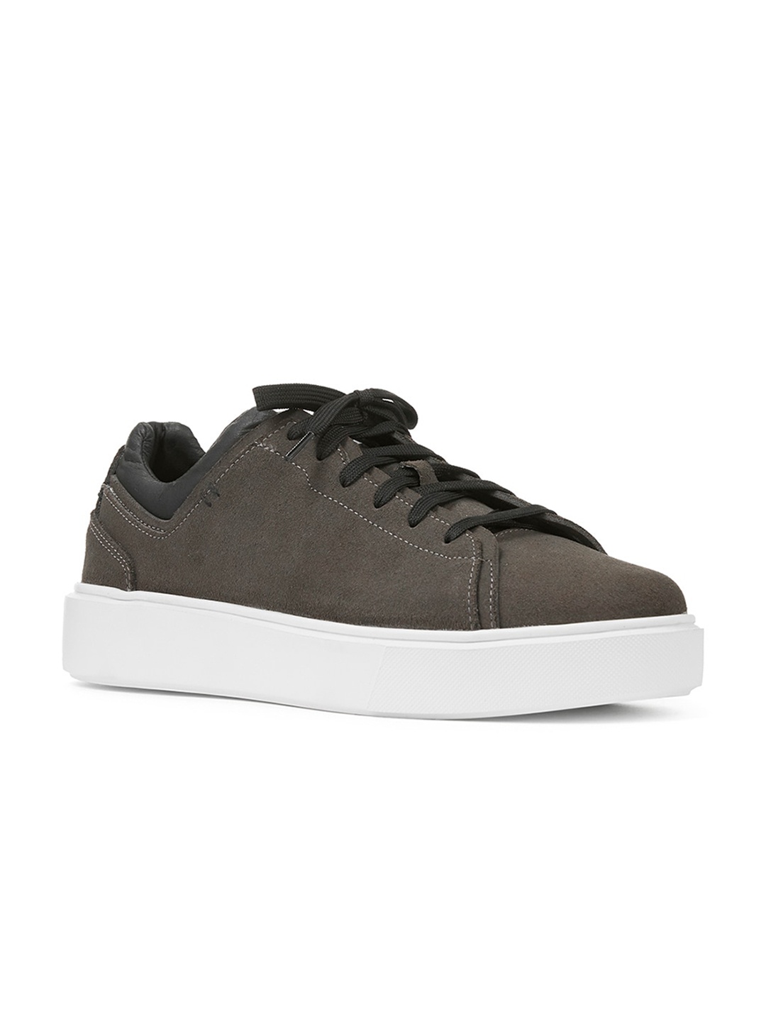 

FREESOUL Unisex Leather Casual Shoes, Grey