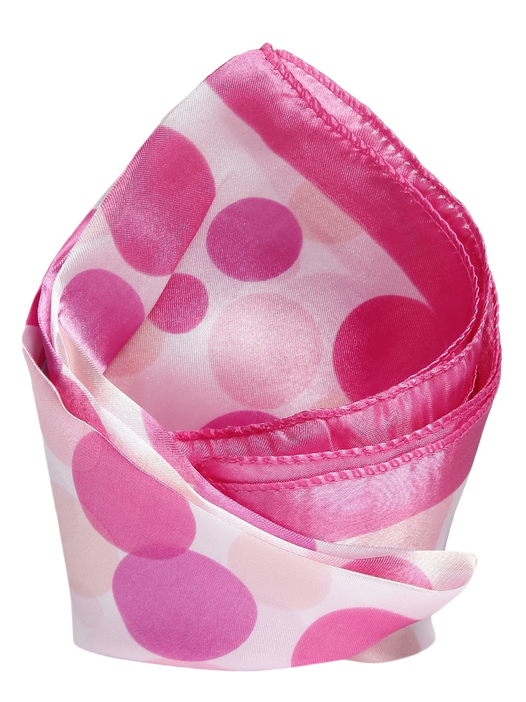 

Alvaro Castagnino Men White & Pink Printed Pocket Square