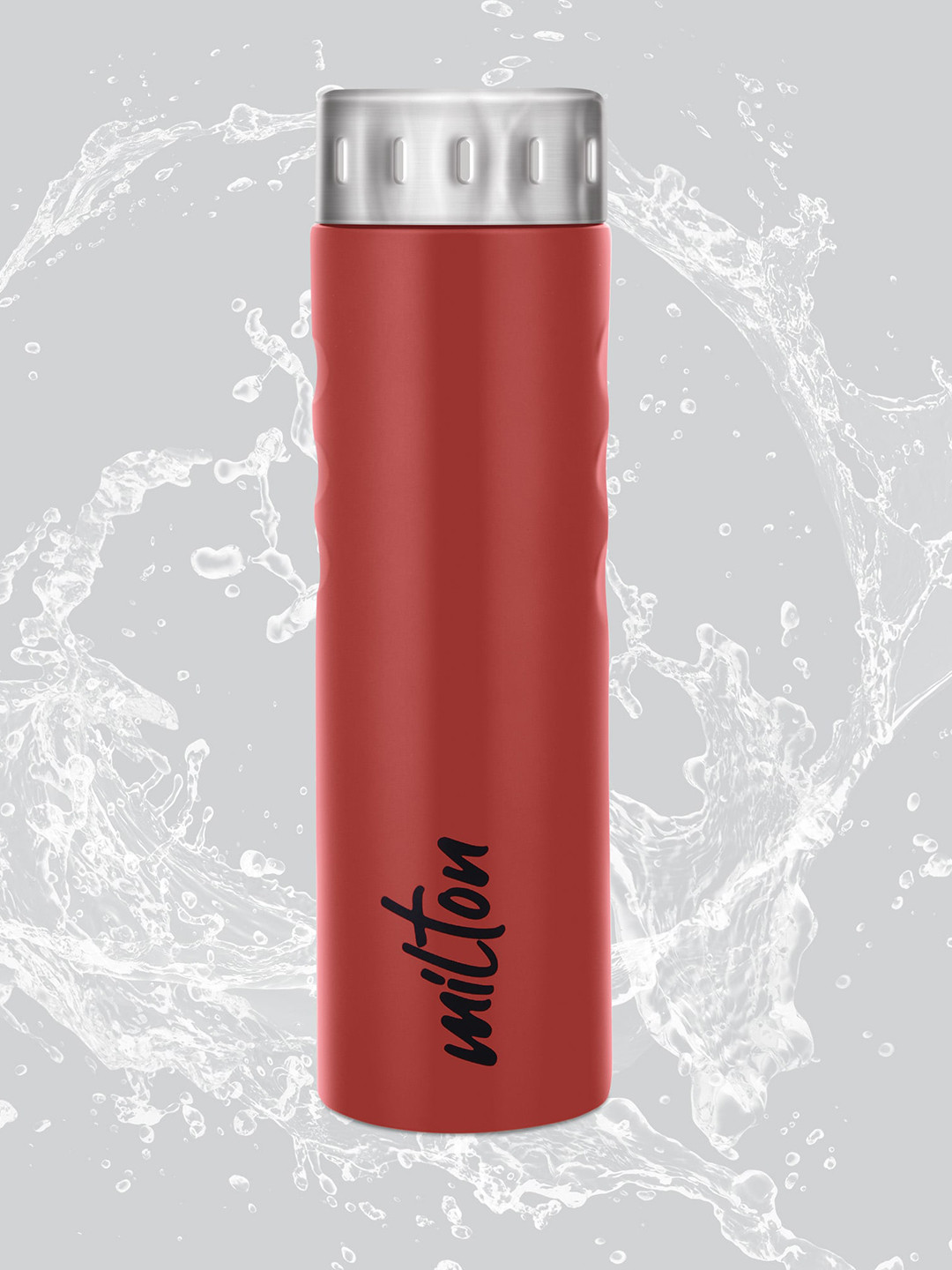

Milton Stream 750 Red Single Walled Stainless Steel Water Bottle 760 ml
